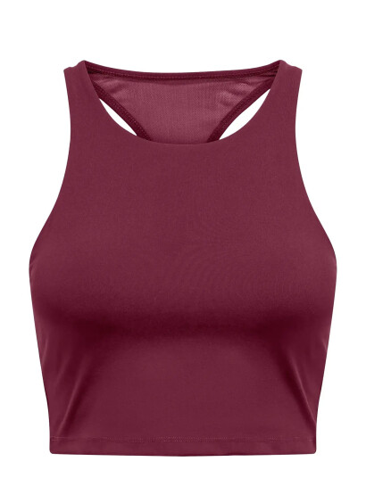 Only Play Onpposh-2 Mesh Bra - Burgundy - XS