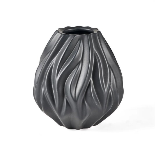 Morsø Flame vase 15 cm Svart