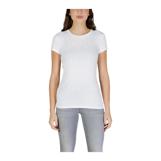 Armani Exchange Dame Topper Hvit M, Armani Exchange Dame Topper Hvit M,