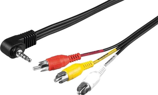 Pro RCA til 3,5 mm Adapterkabel 1,5 m - Lyd/Videokabel