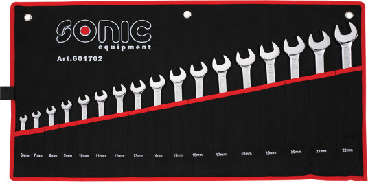 Sonic Fastnøkkelsett 17 Deler