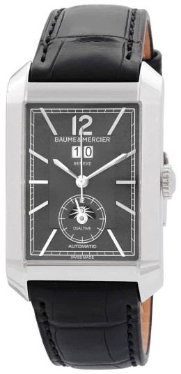 Baume & Mercier Herreklokke M0A10666 Hampton Grå/Lær