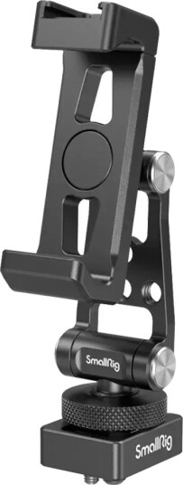 SmallRig 4301 Roterbar Mobilholder med Cold Shoe Mount - Kompatibel med DJI Gimbals (57-88 mm) - Svart SmallRig 4301 Roterbar Mobilholder med Cold Shoe Mount - Kompatibel med DJI Gimbals (57-88 mm) - Svart