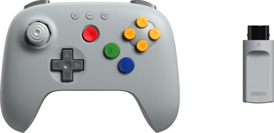 8BitDo 64 trådløs 2,4 GHz-kontroller til N64
