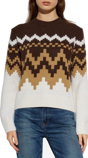 Canada Goose Thelon crew knit S brun dame