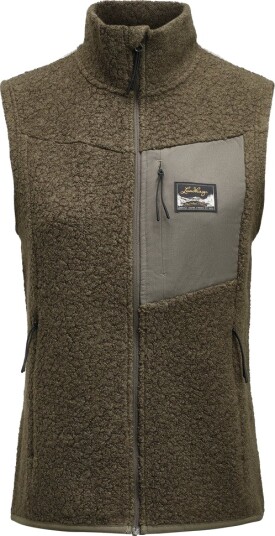 Lundhags Women"s Flok Wool Pile Vest Forest Green S