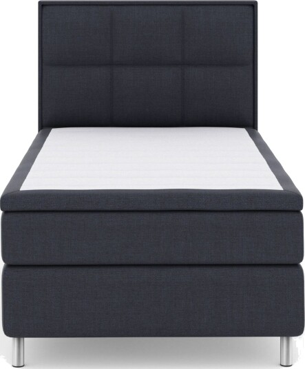 Select No 6 Komplett Sengepakke 120x200 Fast Lateks/Memory Blå/Metallben