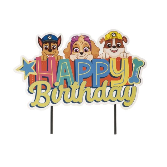 Kaketopp Paw Patrol Happy Birthday Kaketopp Paw Patrol Happy Birthday