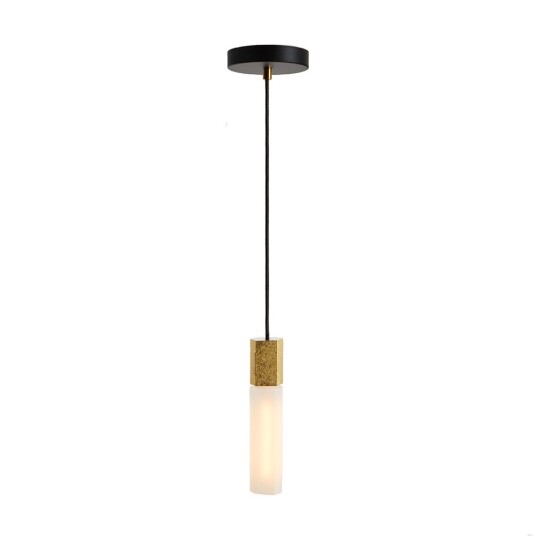 Tala - Basalt Single Pendel Brass