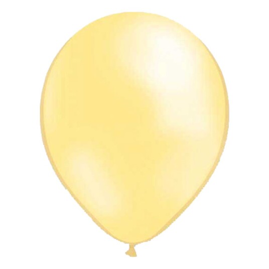 Ballongkungen AB Ballonger Metallic Elfenben - 50-pakning