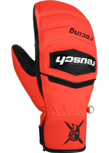 Reusch Worldcup Warrior R-Tex XT JR Mitt black/fluo red