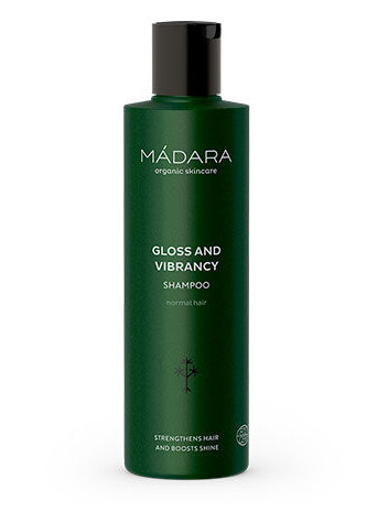Mádara 250 ml Gloss og Glans Shampoo for Alle Hårtyper – Parabenfri og Cruelty Free Mádara 250 ml Gloss og Glans Shampoo for Alle Hårtyper – Parabenfri og Cruelty Free