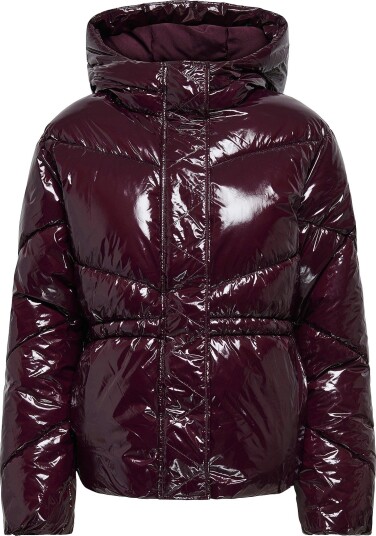 Only Pufferjakke Onlrillo Shiny Puffer CC Otw Rød