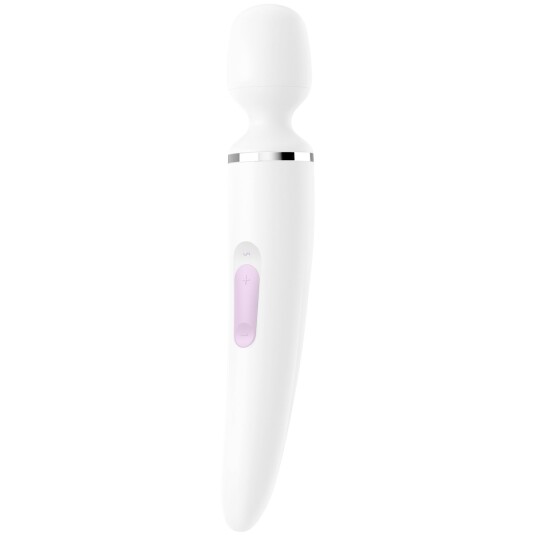 Satisfyer Wand-er Woman White Vibrator - Hvit