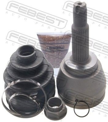 Febest Drivknute drivaksel FEBEST 1410 REXII