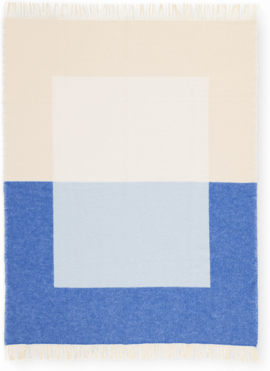 Northern Echo pledd 130x170 cm Blue Northern Echo pledd 130x170 cm Blue