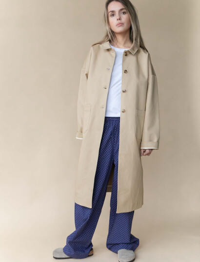 STUDIO FEDER Felix Coat Beige S
