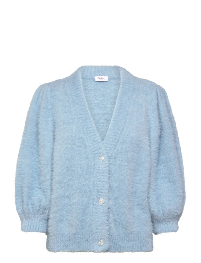 Saint Tropez Bannisz Ss Cardigan Blue XXL