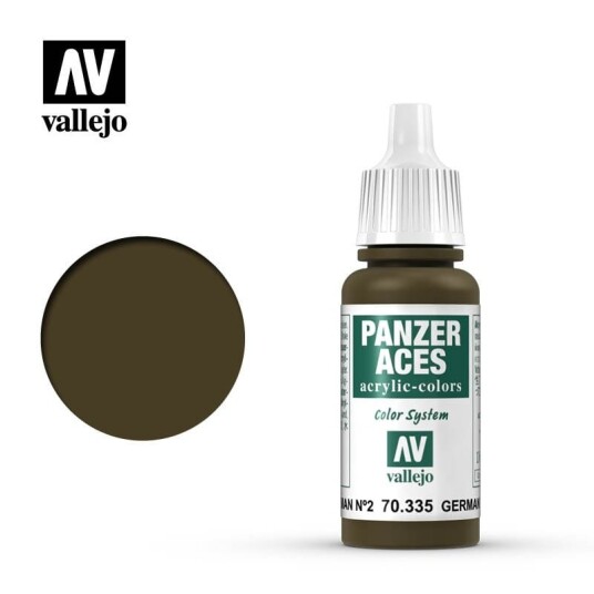 Vallejo Panzer Aces German Tank Crew II 17ml
