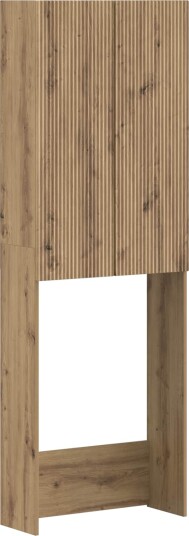 vidaXL Toalett skap ARNHEM Artisan eik 66 x 25,5 x 190 cm