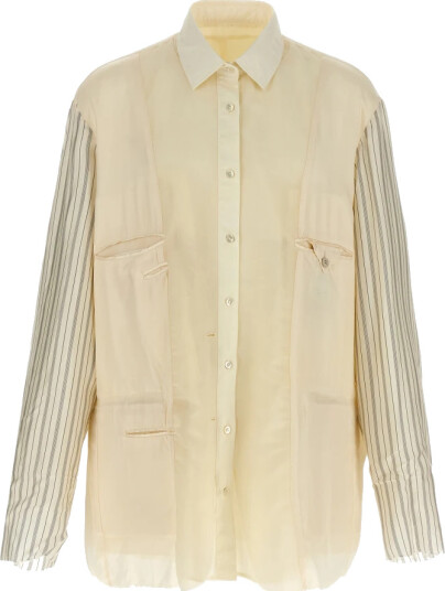 Maison Margiela Herre Skjorter Beige XL,