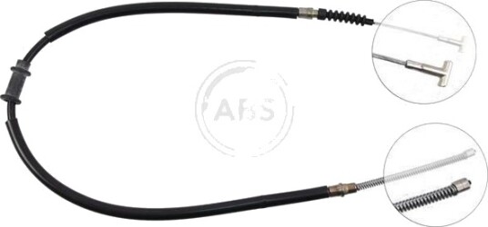 A.B.S. K18097 Tautrekk håndbremse