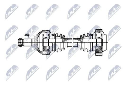 Nty Drivaksel NTY NPW BM 222
