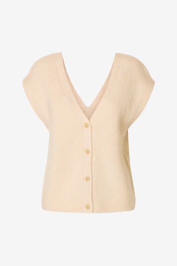 Selected FEMME   Vest slfGabella Knit Vest   Grå
