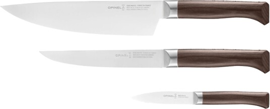 Opinel Trio Box Les Forgés 1890 Chef Knife 20 Cm Carving Paring Knivsett