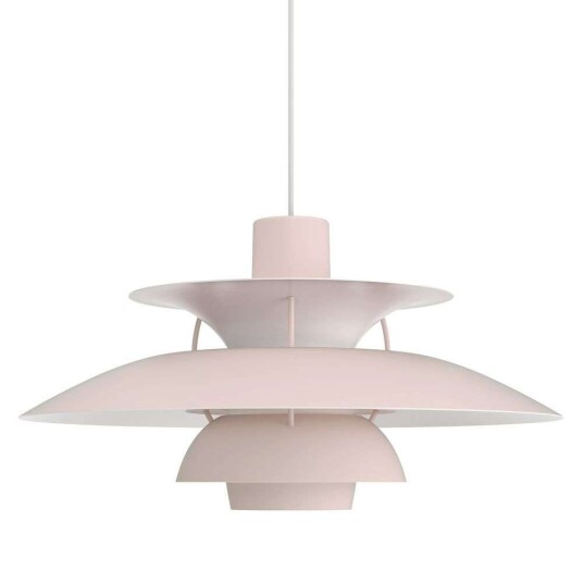 Louis Poulsen PH 5 Pendel Monochrome Pale Rose Louis Poulsen PH 5 Pendel Monochrome Pale Rose