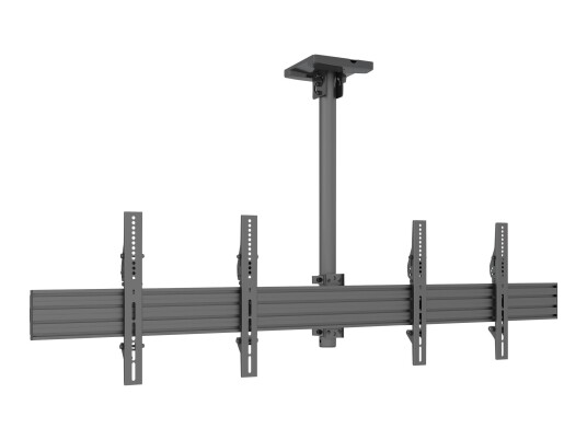 Multibrackets M Menu Board Mount Pro MBC2X1U monteringssett - for 2 LCD-skjermer - svart