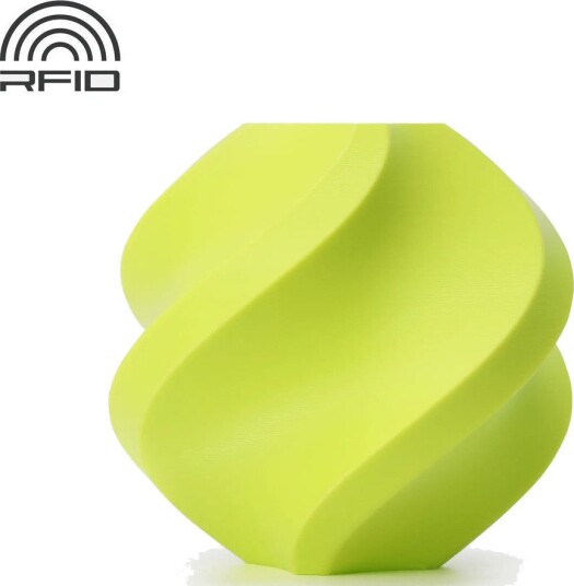 Bambu Lab Bambu Lab PLA Basic Bright Green 10503 Refill uten spole 1kg