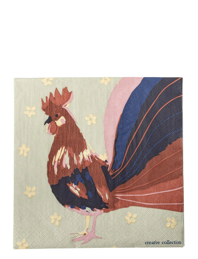 Bloomingville Hanaia Napkin   Multi/patterned   33X33CM