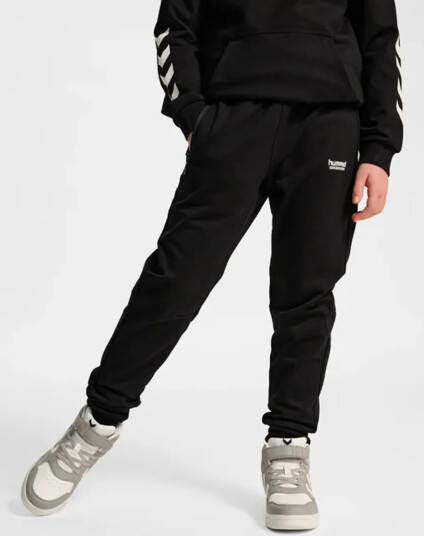 Hummel Joggebukser   hmlJR Regular Midje   Svart   Hummel   4 år (104)   Joggebukse