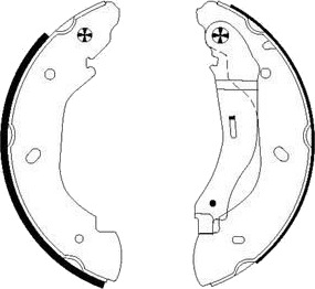 PAGID H9525N Bremsesko sett PAGID H9525N Bremsesko sett