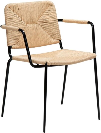 Stiletto Dan Form spisestuestoler med armlene natur.