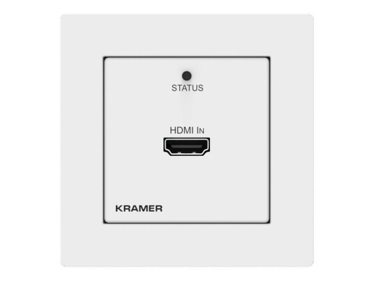 KRAMER WP-789T/EU-80/86(W) - video/lyd/infrarød/seriell-utvider - HDBaseT