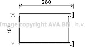 Varmeapparat register PRASCO JEA6069
