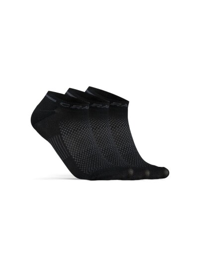 Craft Core Dry Shafless Sock 3-pack 37/39, Black
