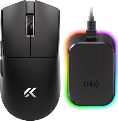 MCHOSE K7 V2 Pro+ Lightweight Wireless Gamingmus Optisk 6 Knapper Svart HW-K7V2-10
