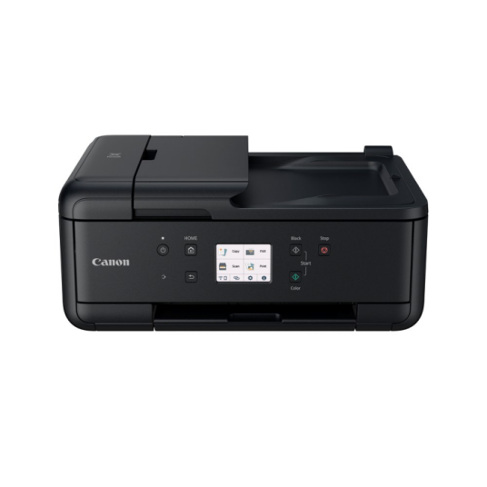 Canon PIXMA TR7650 Multifunksjon Blekkprinter A4 med Wi-Fi Svart Canon PIXMA TR7650 Multifunksjon Blekkprinter A4 med Wi-Fi Svart