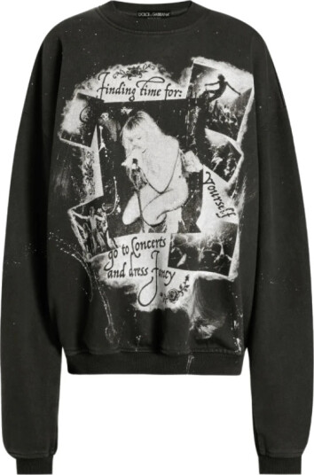 Dolce & Gabbana Dame Gensere & Hettegensere Svart XS,