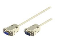 MicroConnect Seriellkabel 30 m DB-9 (Hann til Hunn) Grå MicroConnect Seriellkabel 30 m DB-9 (Hann til Hunn) Grå