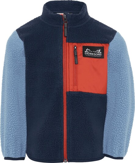 Didriksons Anten Kids" Full Zip   Navy   80