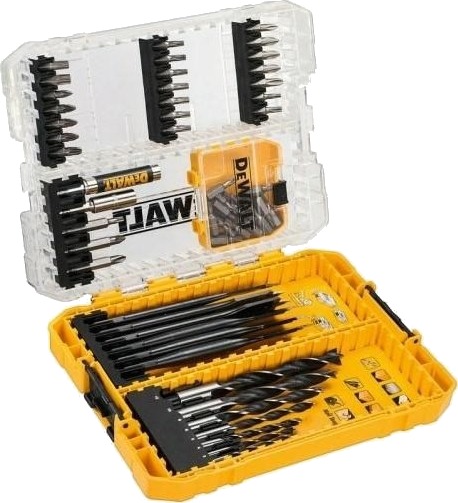 Dewalt Bor-/Bits-Sett 57 Deler Til Tre