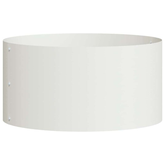 Hvite Metallplantebokser Hvit Metall 40 cm diameter Hvite Metallplantebokser Hvit Metall 40 cm diameter
