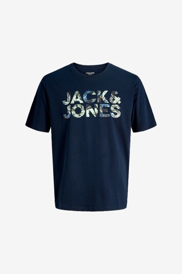 Jack & Jones T skjorte jjeJeff Logo Tee SS SN Blå