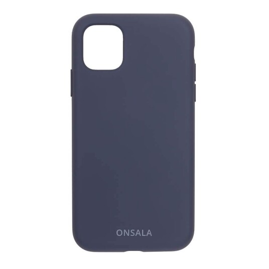 ONSALA Mobiltelefondeksel Silikon Koboltblå iPhone 11 Pro Max
