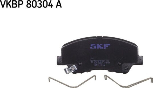 Bremseklosser SKF VKBP 80304 A Bremseklosser SKF VKBP 80304 A