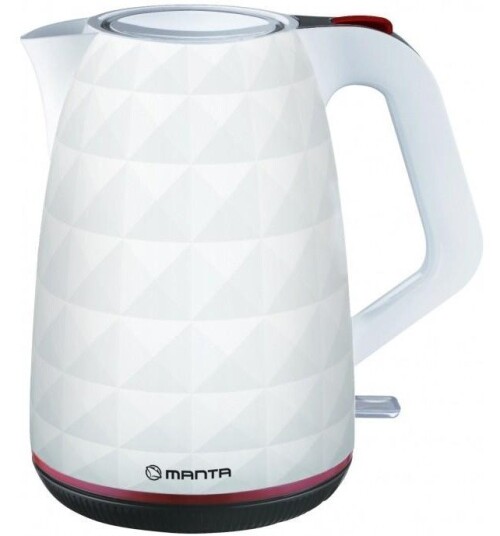 Manta KTL9230W Elkedel 2200W 1,7L Hvit
